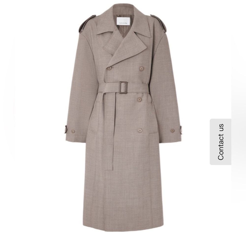 NWT Frankie Shop Woven Trench